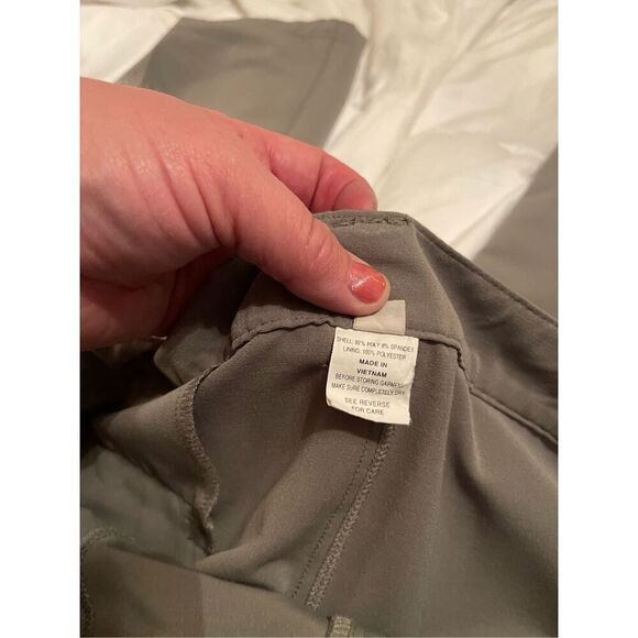 Redington EST 1992 Womens Cream Straight-Leg Mid-Rise Cargo Pants Size 32 - Picture 13 of 14